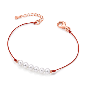 Friendship Bracelet (sangria red) - Woment Designer Jewelry