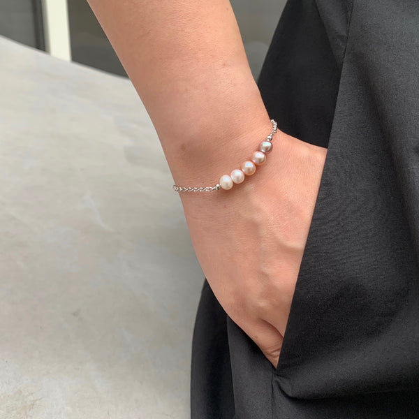 Freshwater Pearl Workshop Bracelet 自訂顏色珍珠手鏈 (訂做) - Woment Designer Jewelry
