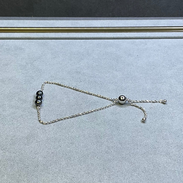 Freshwater Pearl Bracelet (Black Pearl)