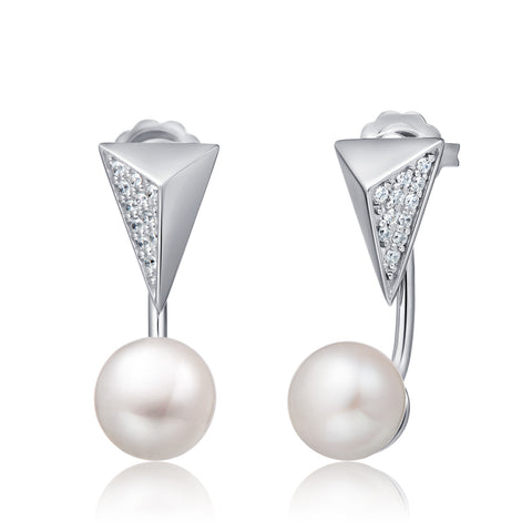 Freshwater Pearl Earrings - Woment Designer Jewelry