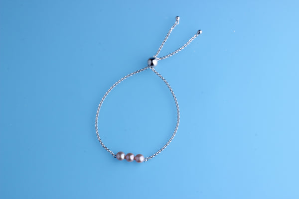 Freshwater Pearl Bracelet (Pink Pearl) - Woment Designer Jewelry