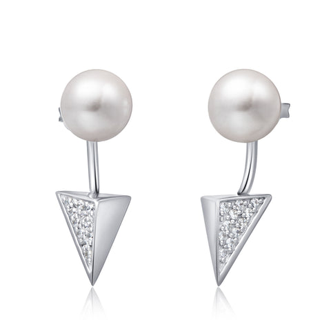 Freshwater Pearl Earrings - Woment Designer Jewelry