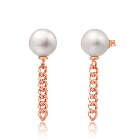 Freshwater Pearl Earrings - Woment Designer Jewelry