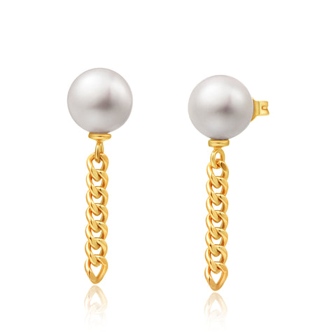 Freshwater Pearl Earrings - Woment Designer Jewelry