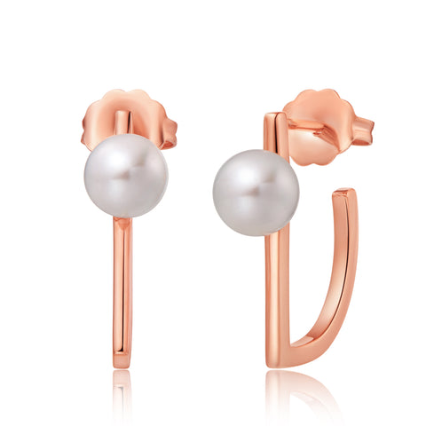 Freshwater Pearl Earrings - Woment Designer Jewelry