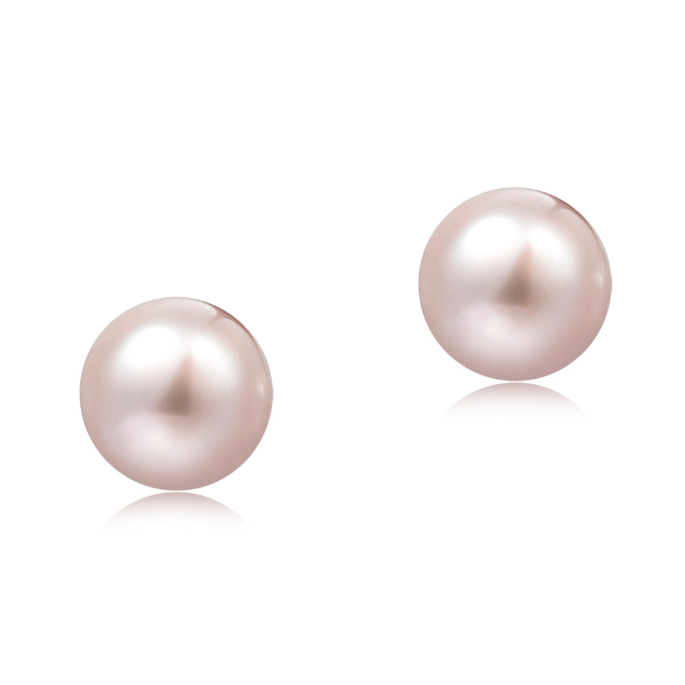 4-4.5mm Freshwater Pearl Earrings (Round Shape) - Woment Designer Jewelry