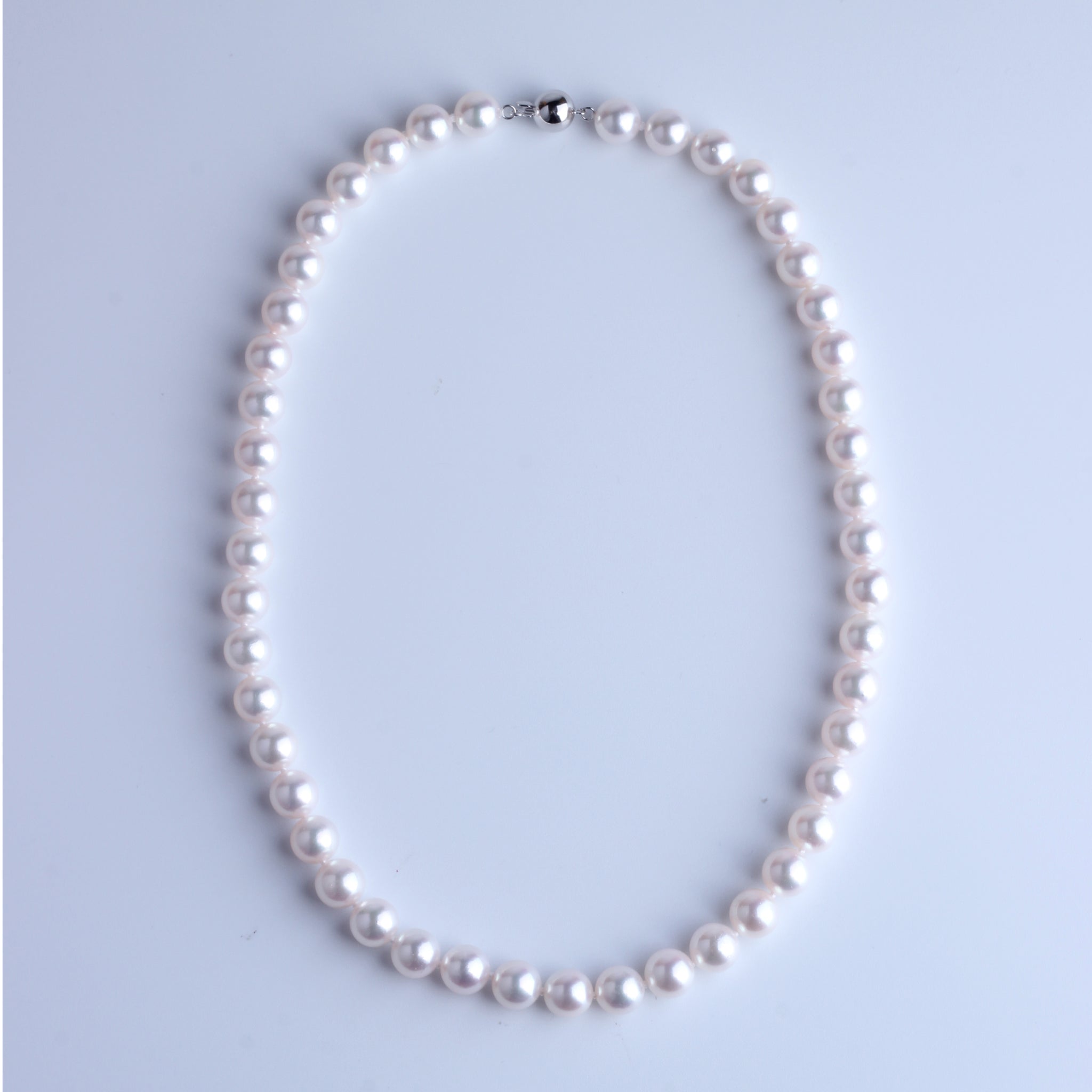 Japan Akoya Pearl Necklace 8.5-9mm - Woment Designer Jewelry