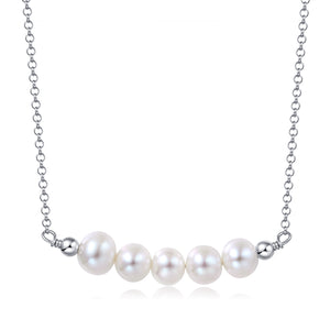 Freshwater Pearl Workshop Necklace (made to order) - Woment Designer Jewelry