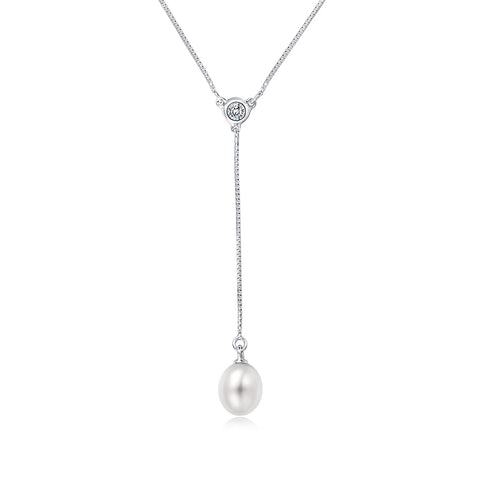 Freshwater Pearl Necklace - Woment Designer Jewelry