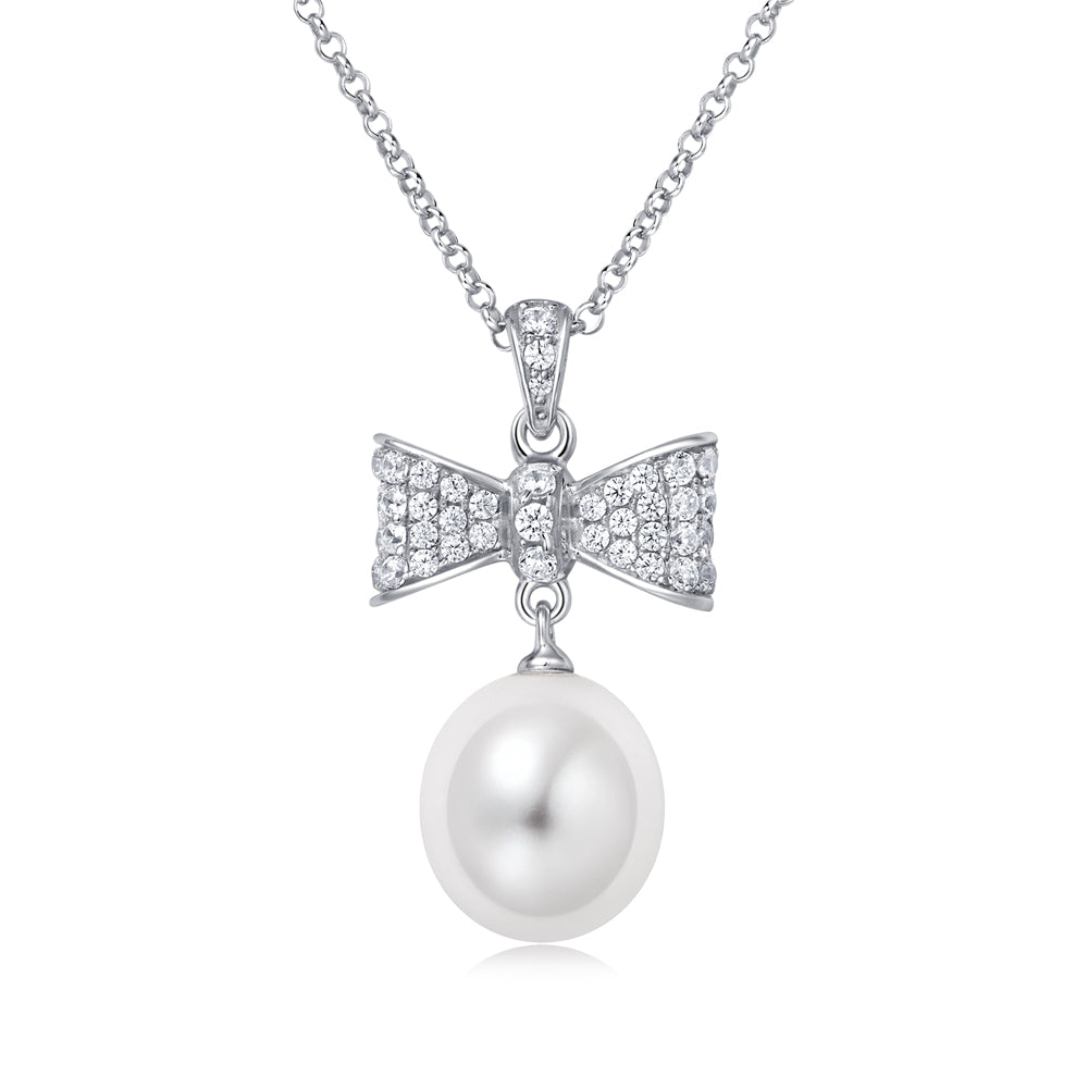 Freshwater Pearl Necklace - Woment Designer Jewelry