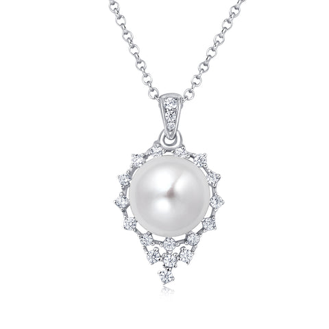 Freshwater Pearl Necklace - Woment Designer Jewelry