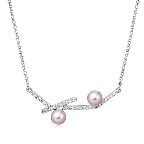 Freshwater Pearl Necklace - Woment Designer Jewelry