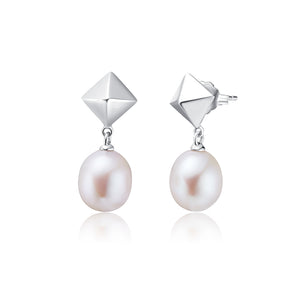 Freshwater Pearl Earrings - Woment Designer Jewelry