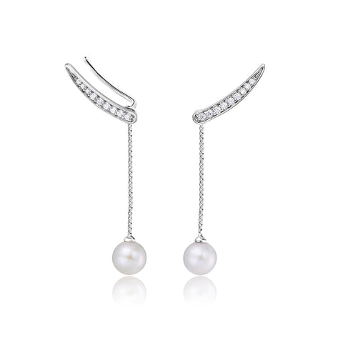 Freshwater Pearl Earrings - Woment Designer Jewelry
