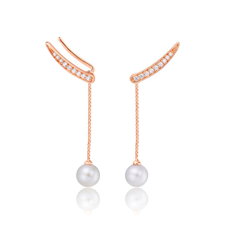 Freshwater Pearl Earrings - Woment Designer Jewelry